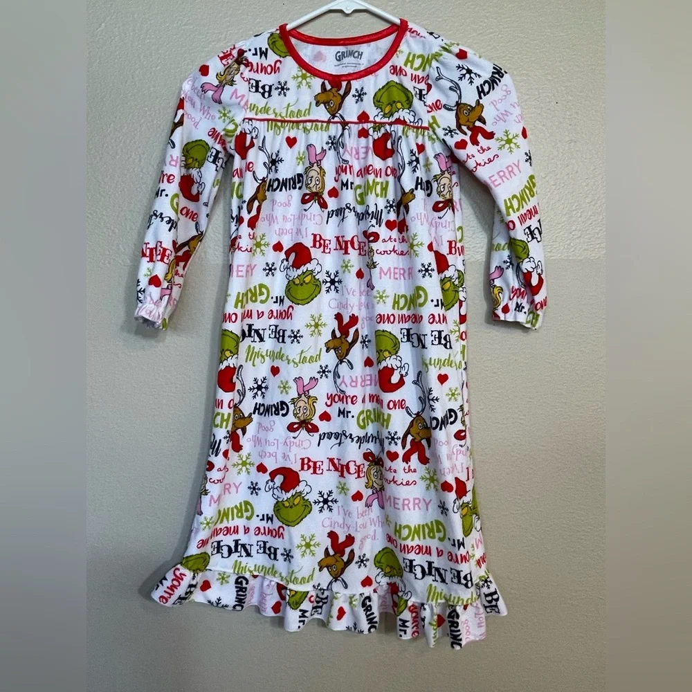Dr. Seuss Grinch Christmas Nightgown XS